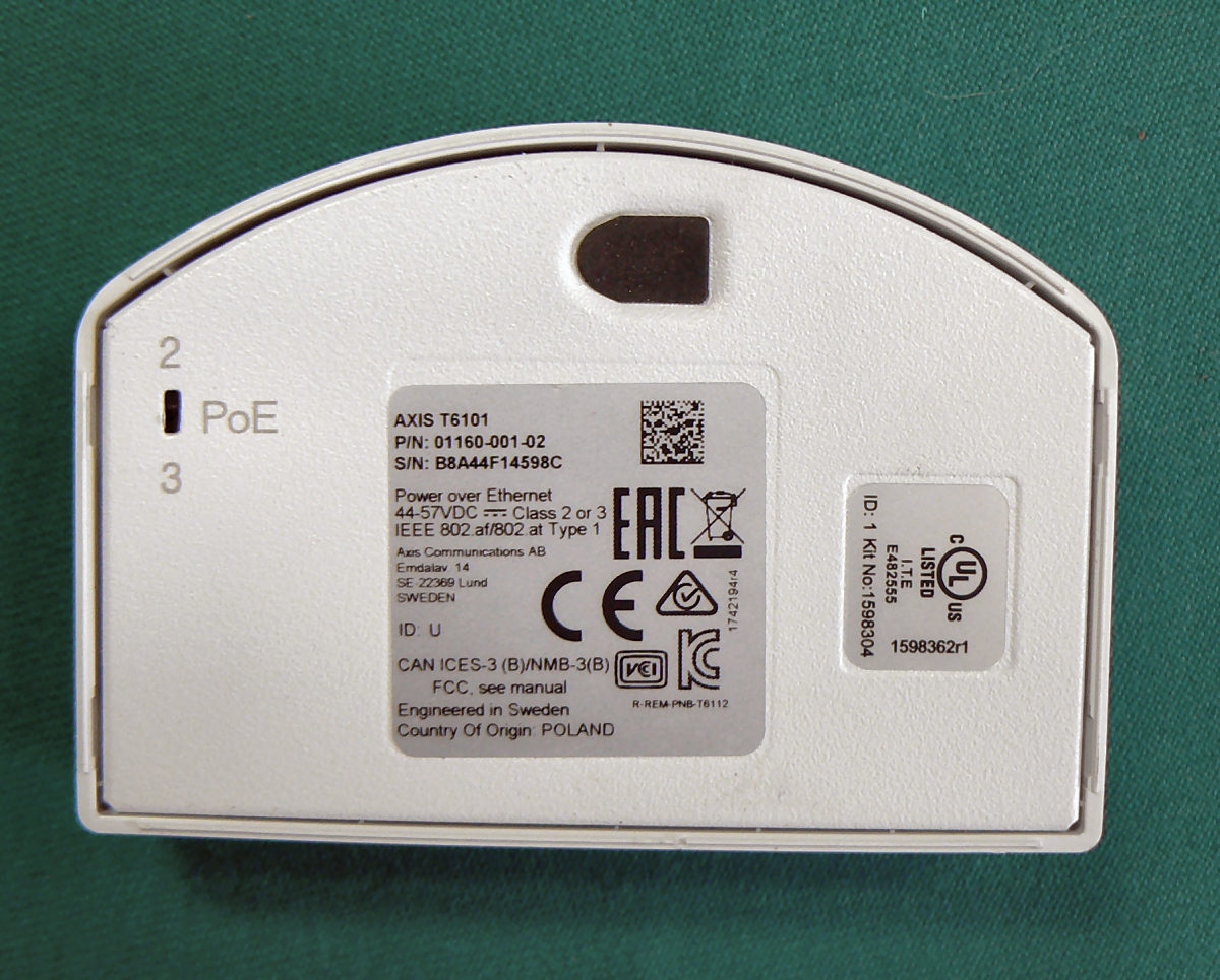 AXIS 16101 Audio an I/O Interface