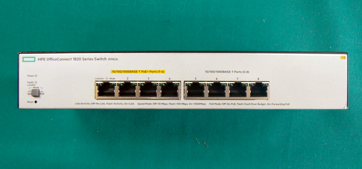 HP OfficeConnect 1820 8G J9982A Switch