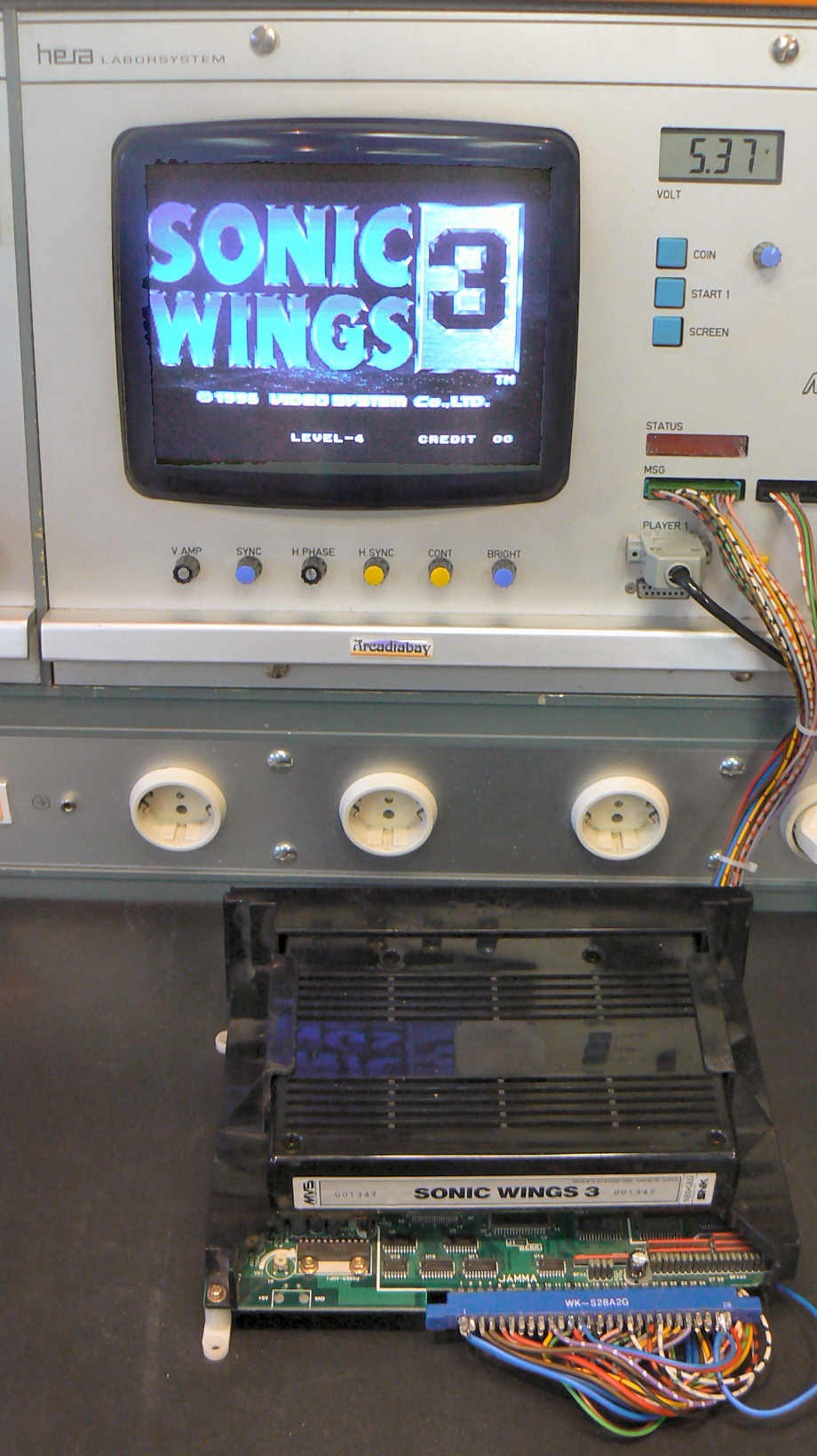 Sonic Wings 3 - MVS (Komplettes Kit