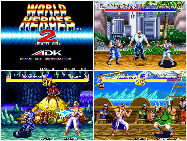 World Heroes II - MVS